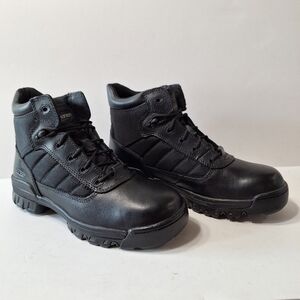Bates Whimsigoth Black Leather Grunge Gorpcore 5" Tactical Lug Sole Sport Boot 9